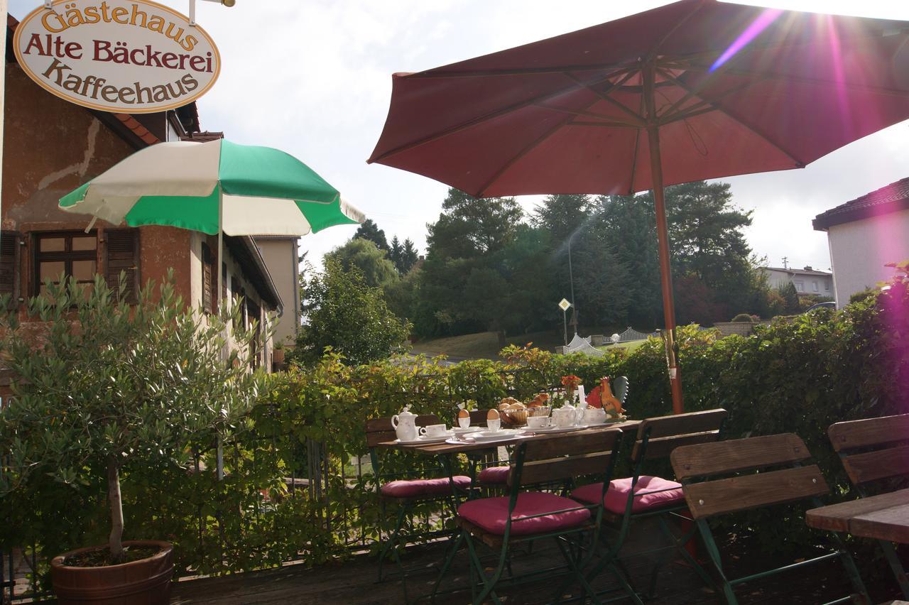 Gaestehaus 'Alte Baeckerei' Kaffeehaus Großbundenbach Esterno foto